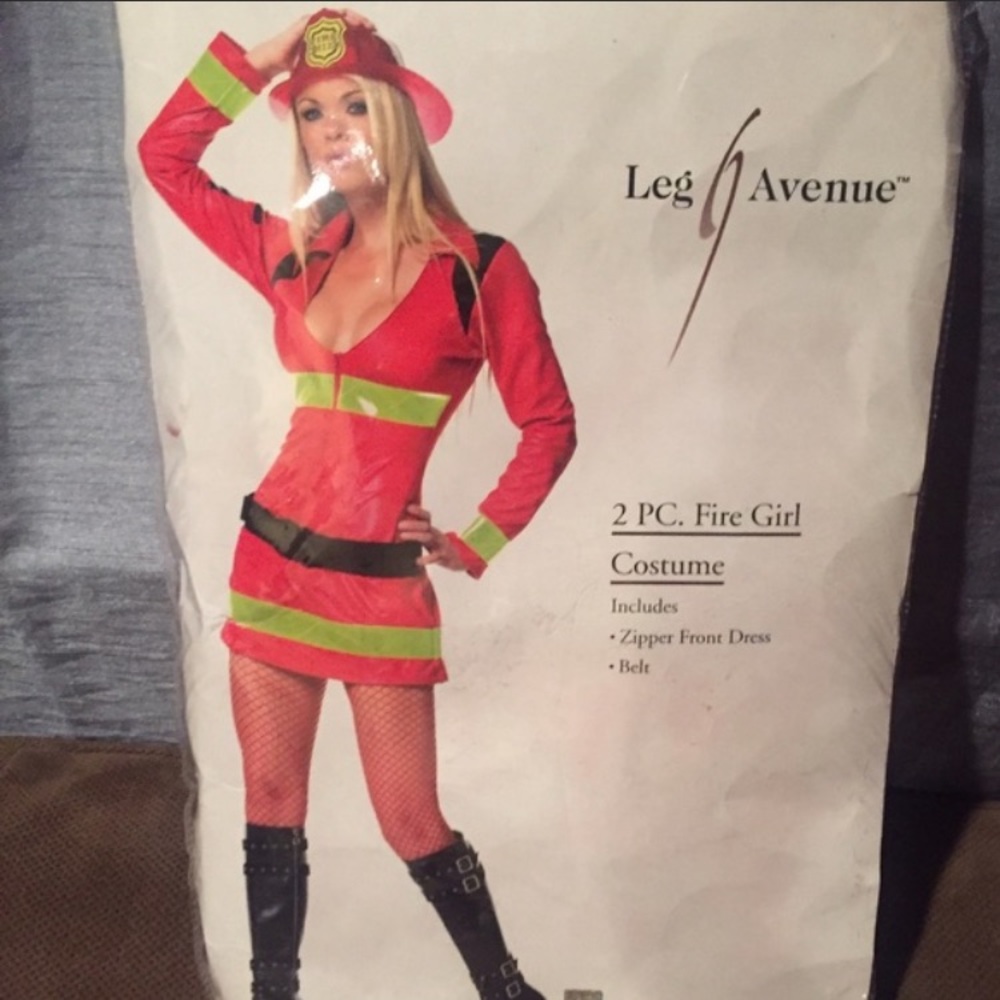 Women's fireman costume